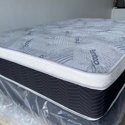 Full Euro Bamboo Pillow Top Mattress!