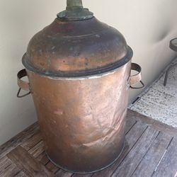 Antique copper still
