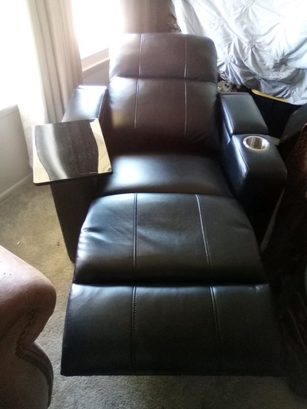Electric Leather Recliner New