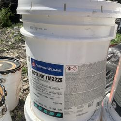 5-gallon pail Premier Finishes Inc . T- Line White