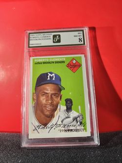 1995 MLB Topps Archives 54' Reprints | Roberto Clemente | #251 DODGERS EJE 8.NM-MT