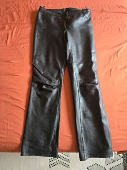 Black Leather Pants