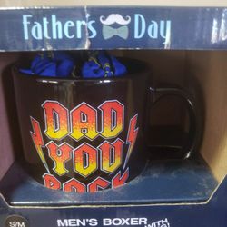 Father's Day Gifts Mugs And Boxer