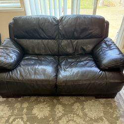 Sofa Loveseat leather 
