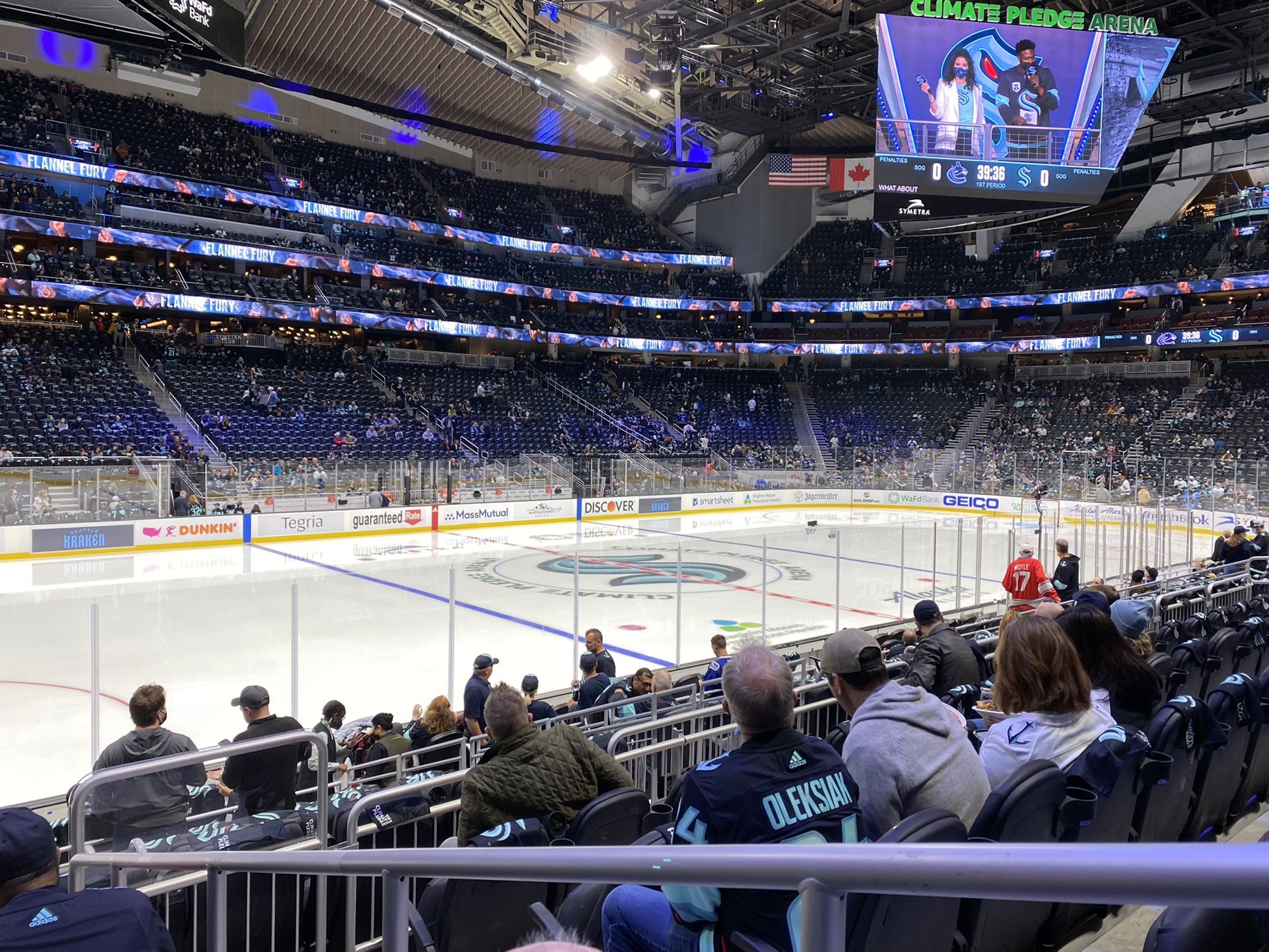 3 Kraken Vs Minnesota Wild Tickets Thursday 10/28 Club Level! 