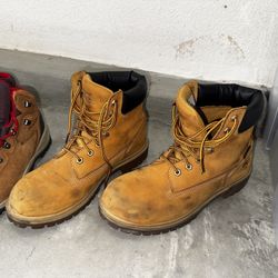 Steeltoe Timberland Boots 7Mens 8.5Womens