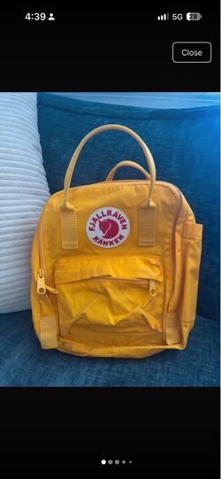 Fjällräven Kånken Backpack Yellow