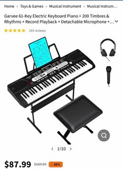 Garvee Electric Keyboard-South Austin