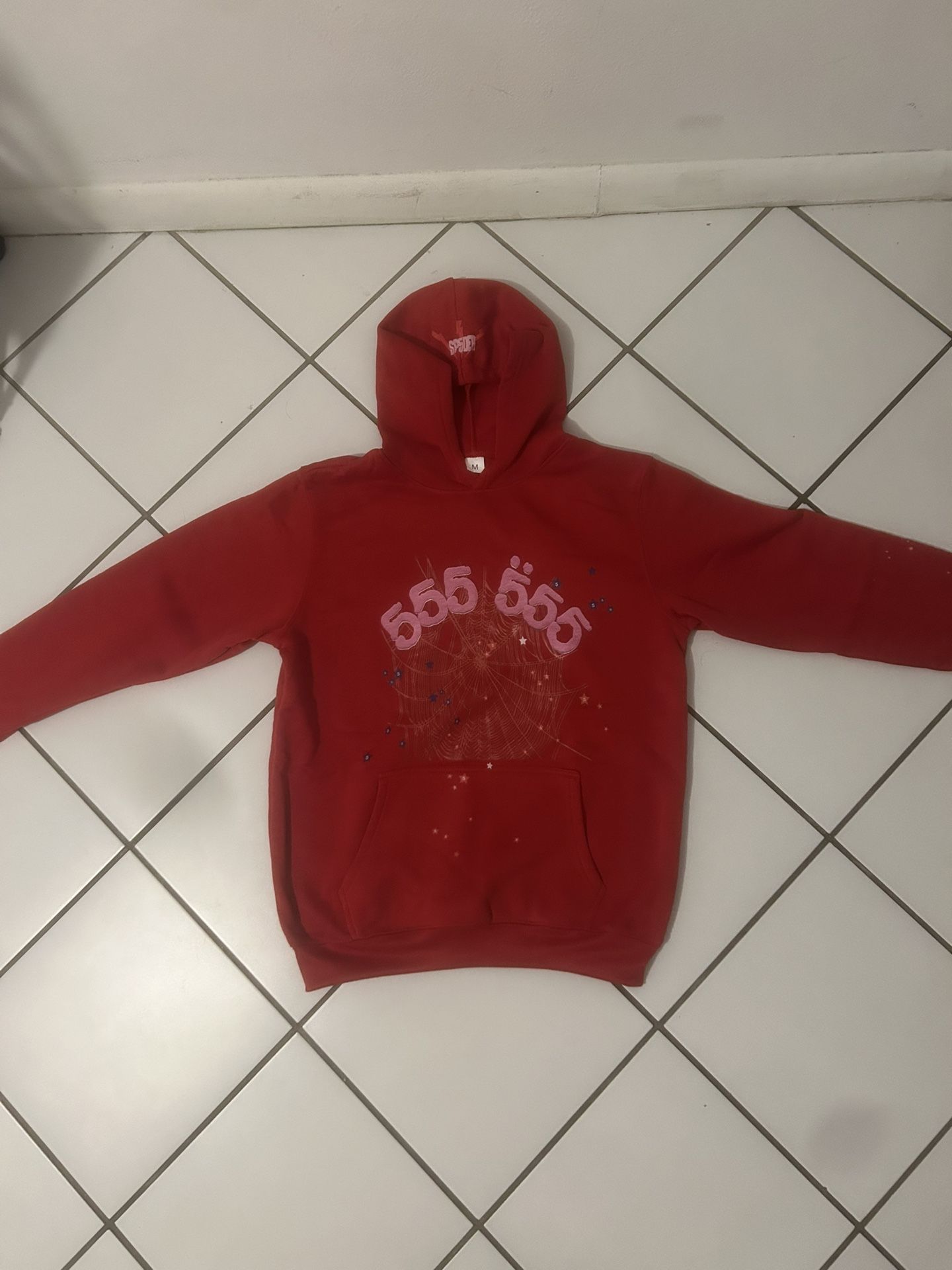Red Sp5der Hoodie 1:1