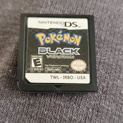 Pokemon Black 1 Ds