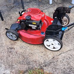 Lawn mower by Toro. Is self patel 