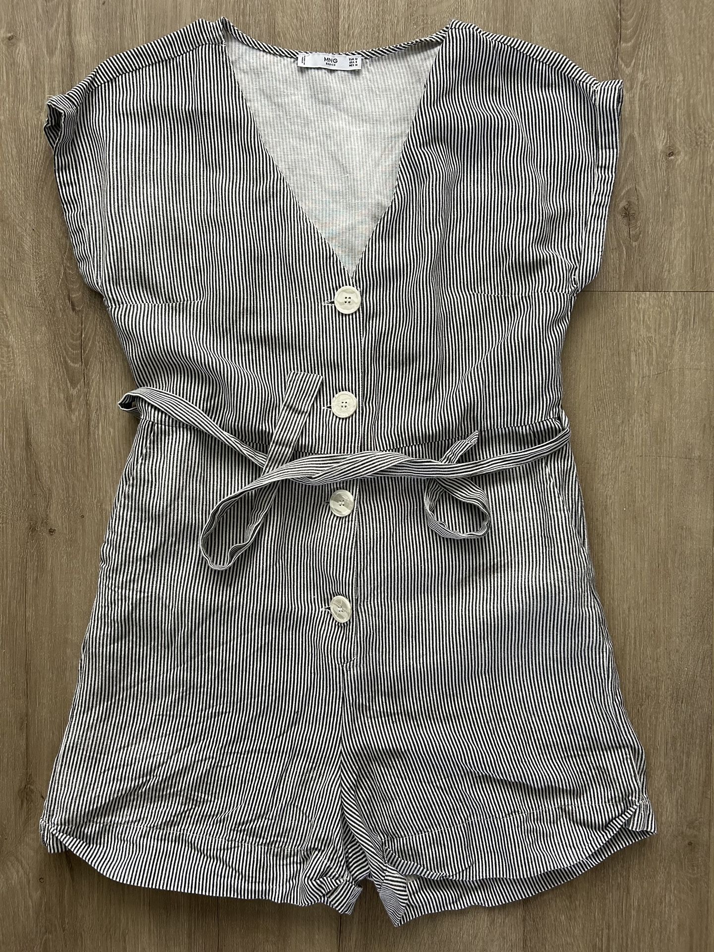 Mango Romper Summer Jumpsuit Size M