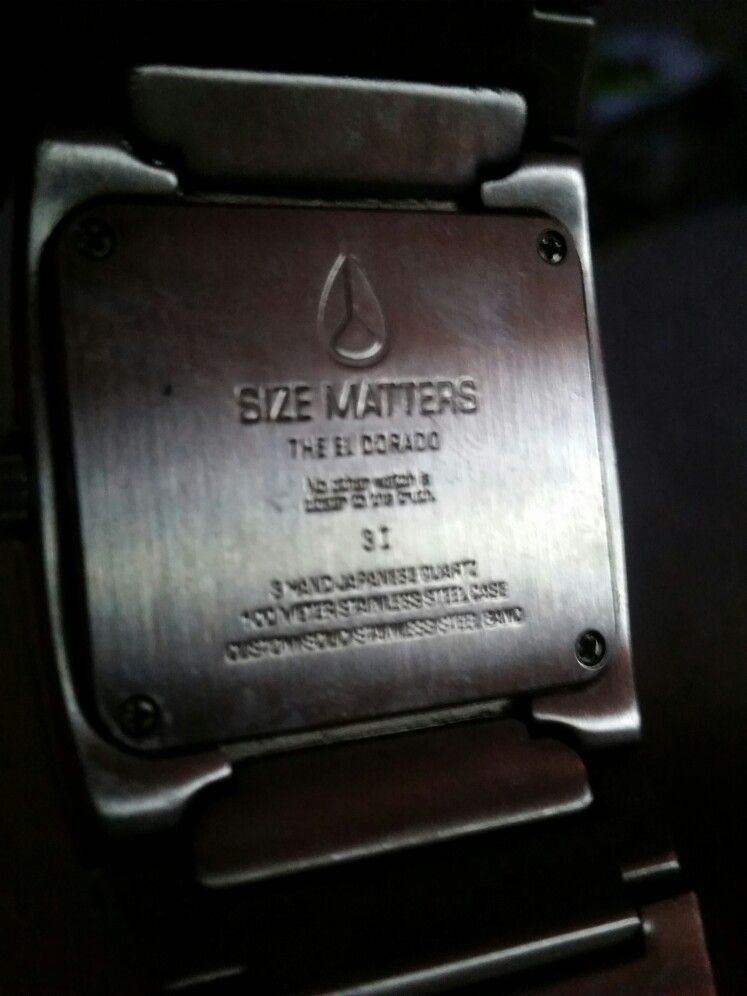 Nixon Watch Size Matters
