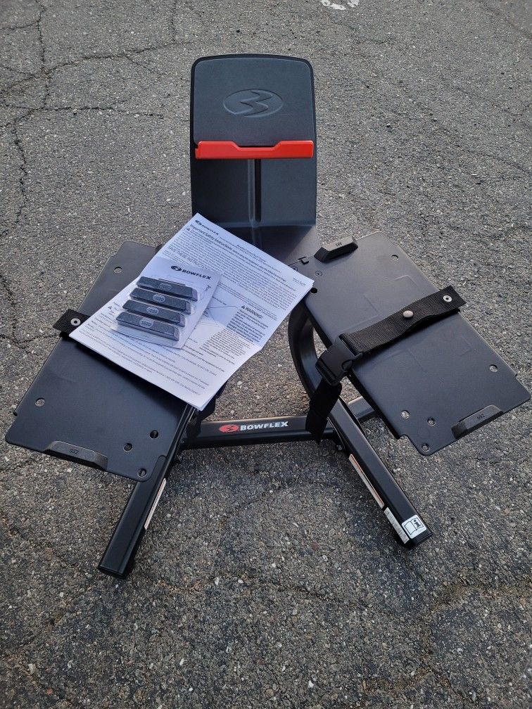bowflex dumbells Weights stand