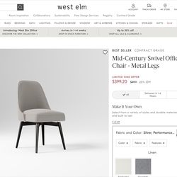 ✨ West Elm office chair