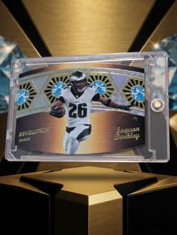 Saquon Barkley Revolution Eagles Football Card