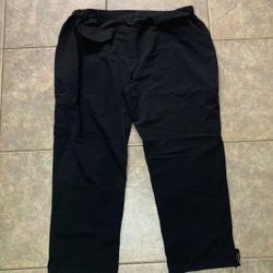 Cargo black pants baggi fit size 2XL.   (H)
