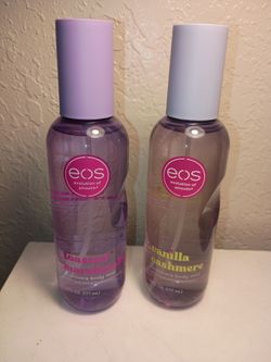 Eos body mists new $7 each must pick up in Edinburg no holds