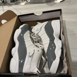 Jordan 6 Rings Cool grey Youth 1 1/2 