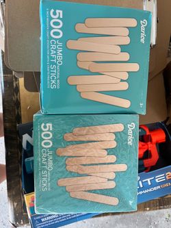 1,000 craft sticks
