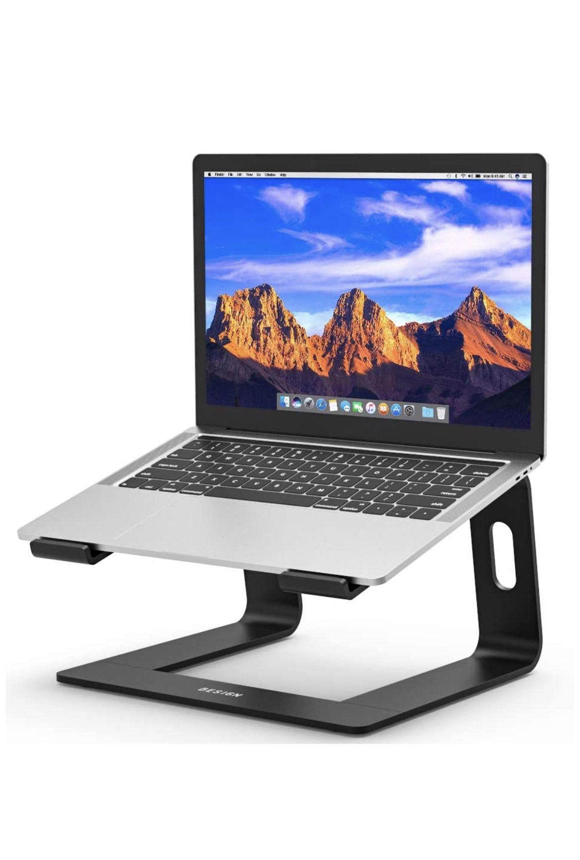 Besign LS03 Aluminum Laptop Stand, Ergonomic Detachable Computer Stand, Riser Holder Notebook Stand Compatible with Air, Pro, Dell, HP, Lenovo More 10