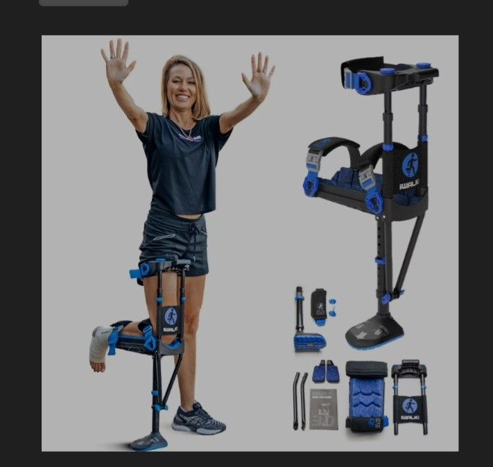 iWalk 2.0 Hands Free Crutch-great For Stairs
