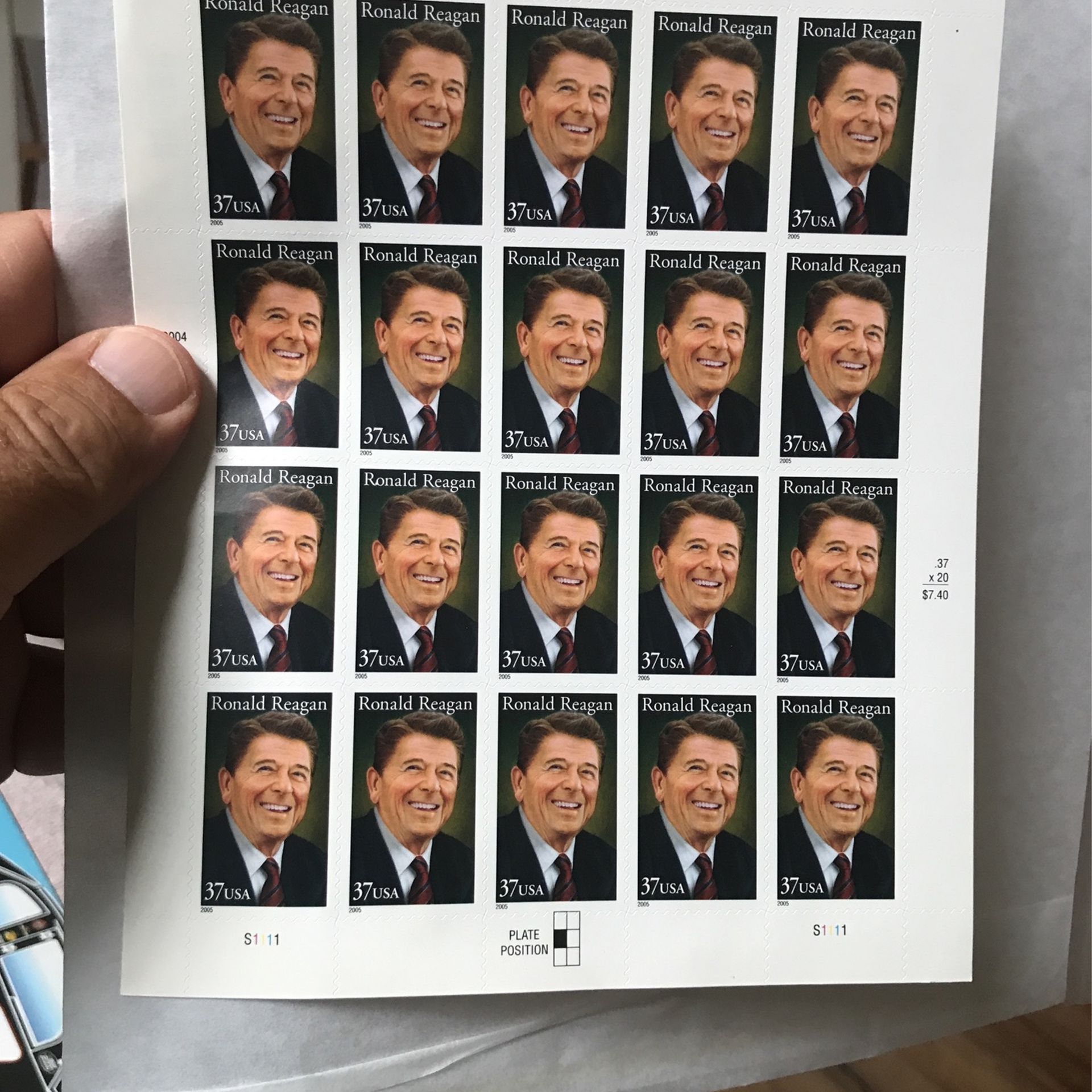 RONALD REAGAN Postage Stamps