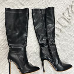 Sexy Stiletto Knee High Boots Size 5 