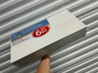 6 piece canvas for acrylic paint