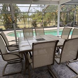 Patio Table and Chair Set