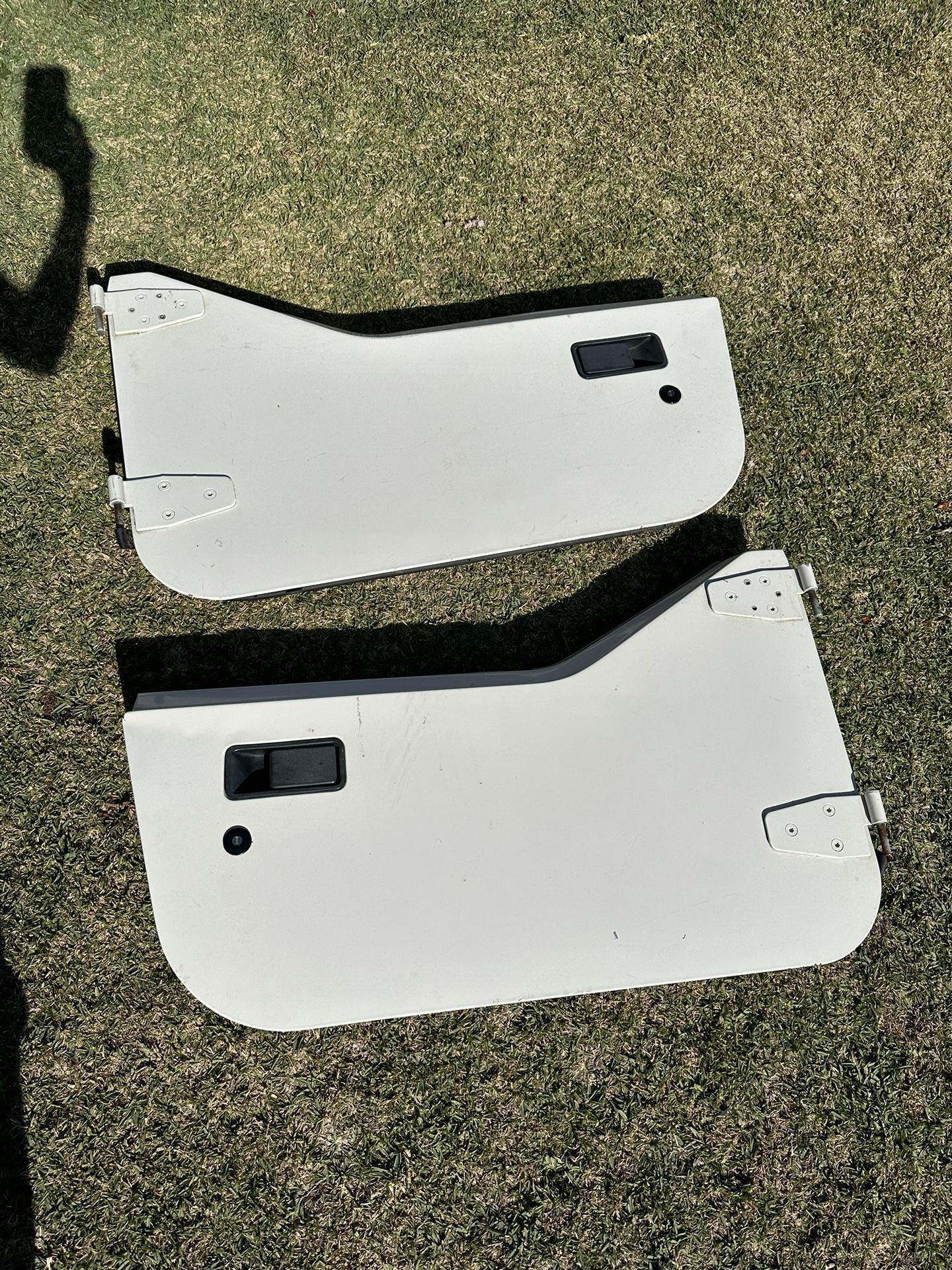 Jeep Wrangler TJ Oem White Half Doors 97-06