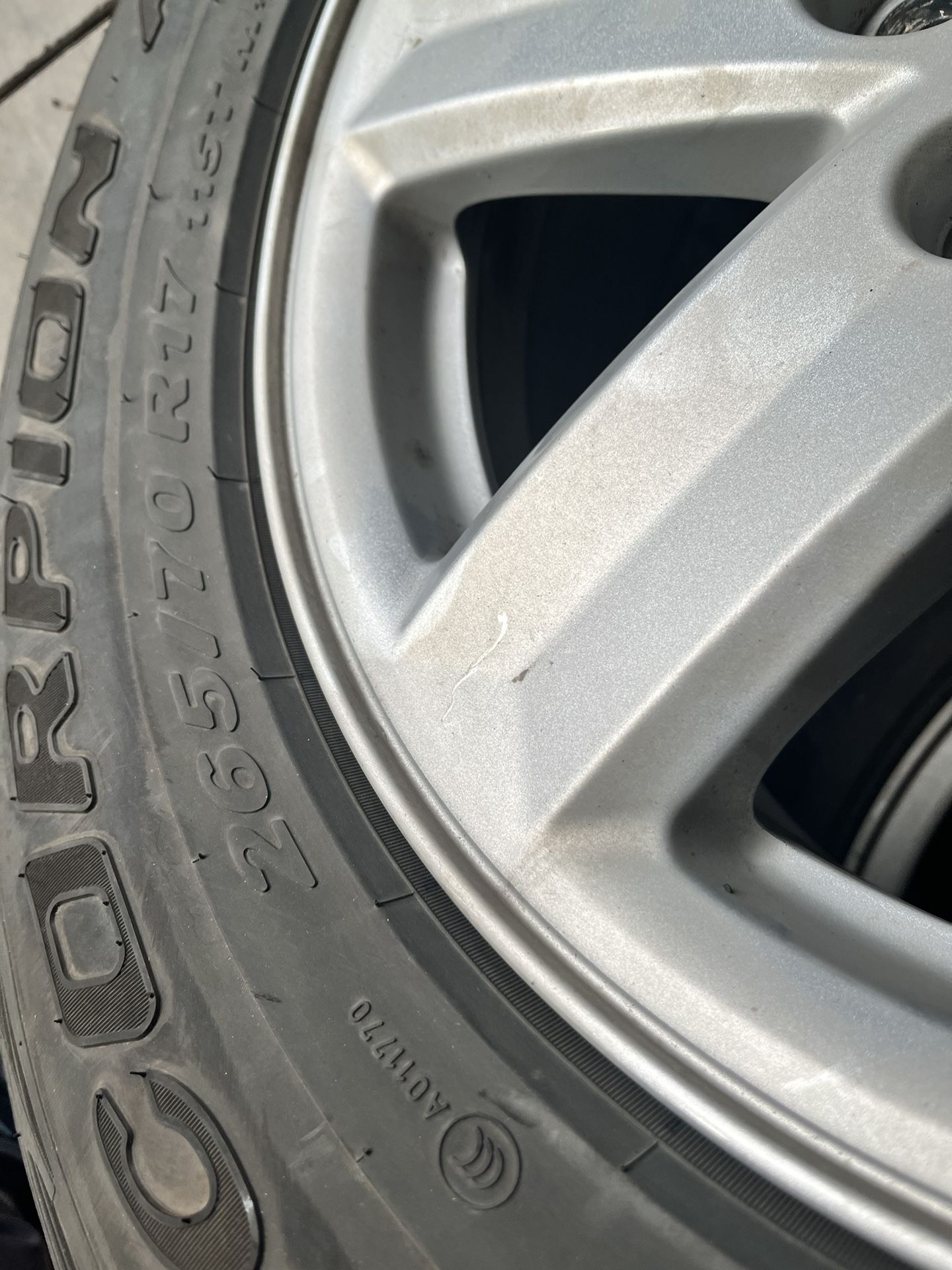 4 Tires With Rims For F150