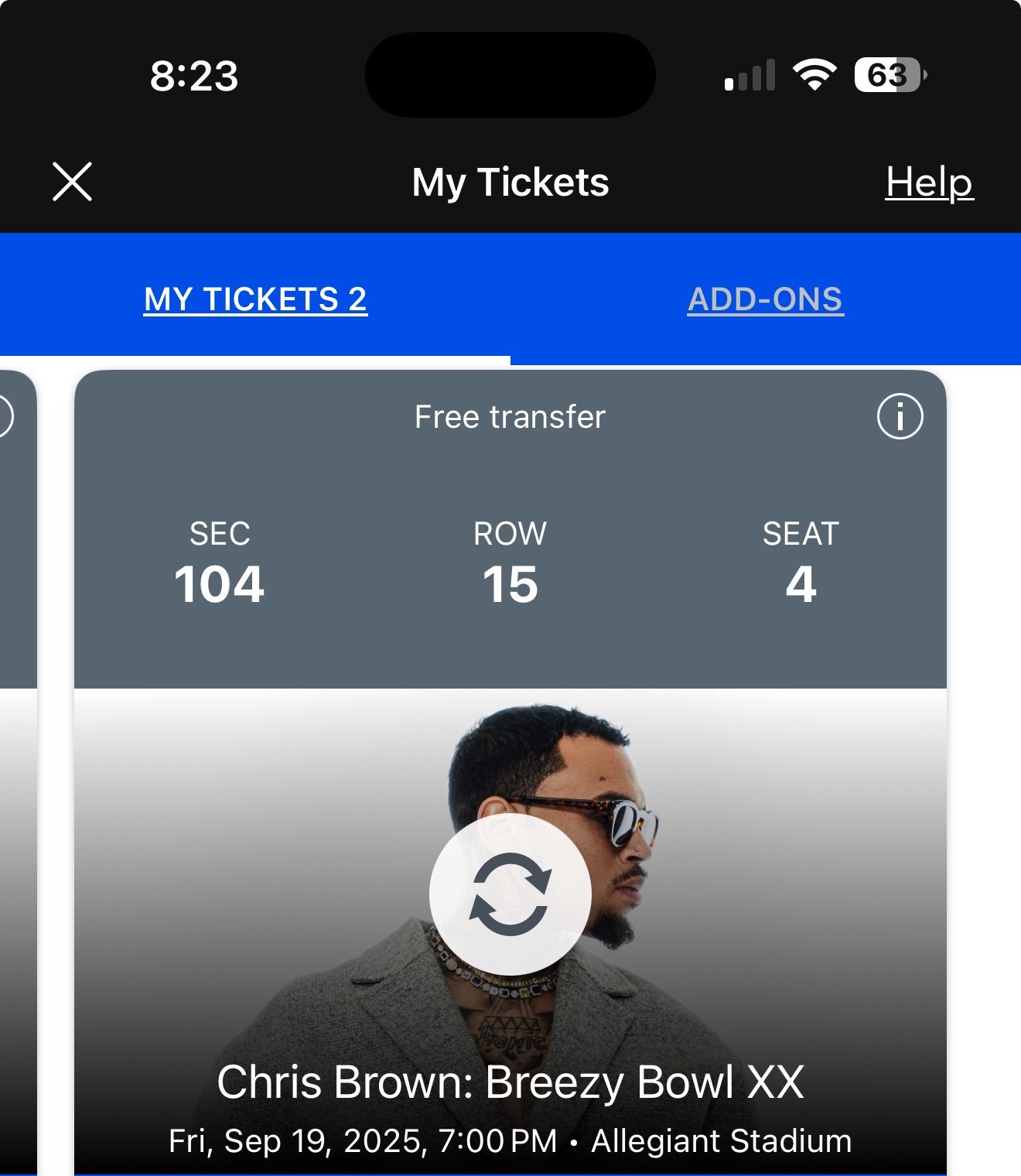 Breezy Bowl “Chris Brown” Tickets