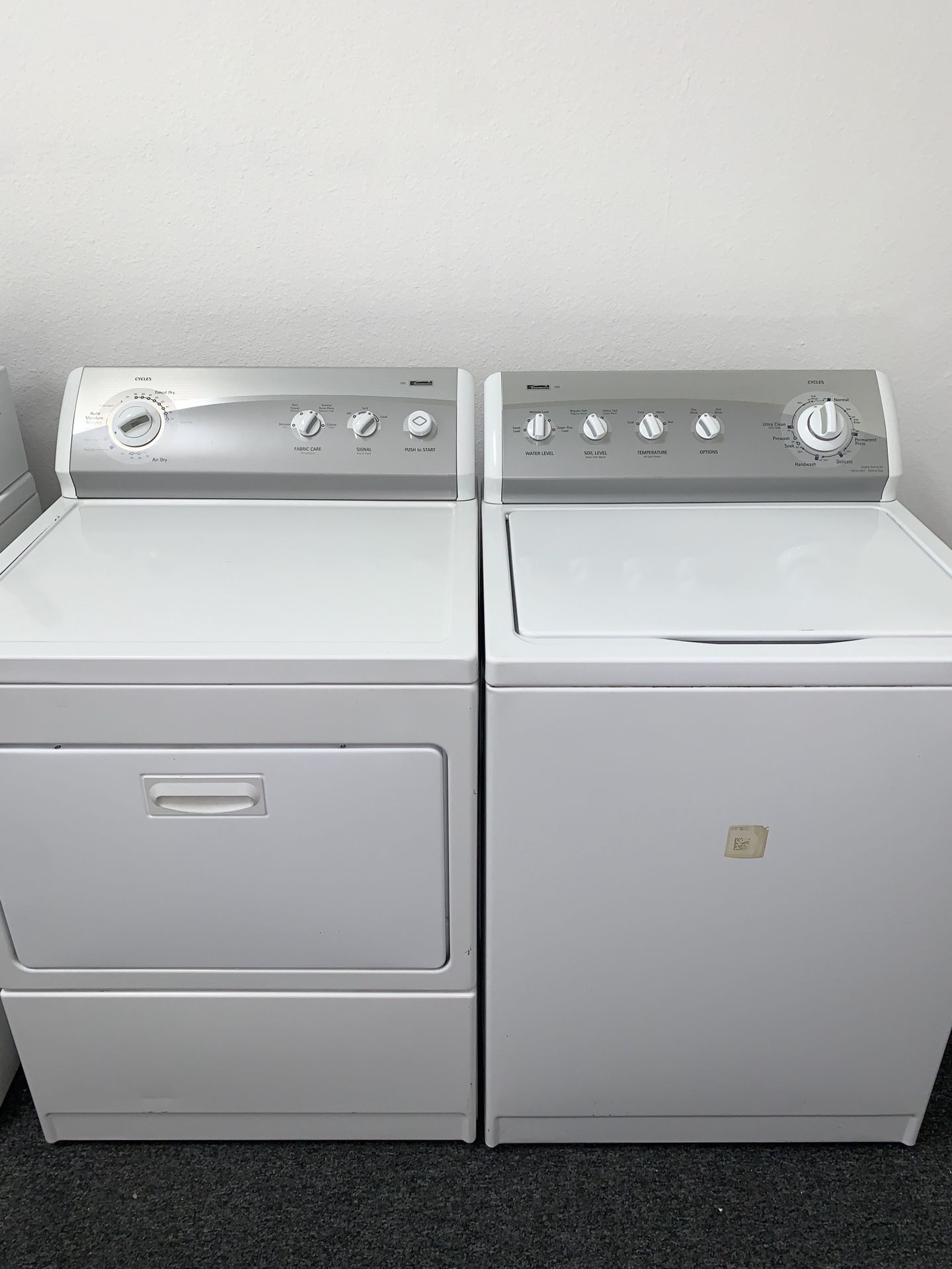 Kenmore Washer Dryer