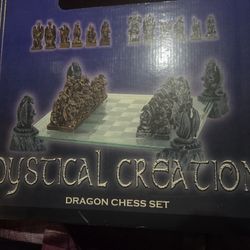 Mystical Creations Dragon Chess Set