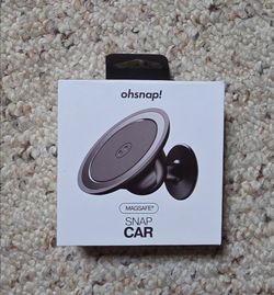 Ohsnap! Snap Car MagSafe Magnetic Dashboard Mount - Black (CM-SC2-BLK-003)