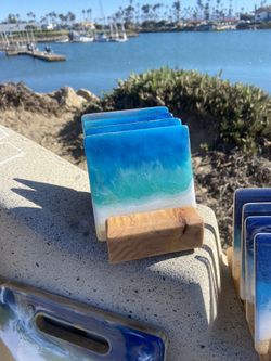 Epoxy On Wood Beautiful Waves