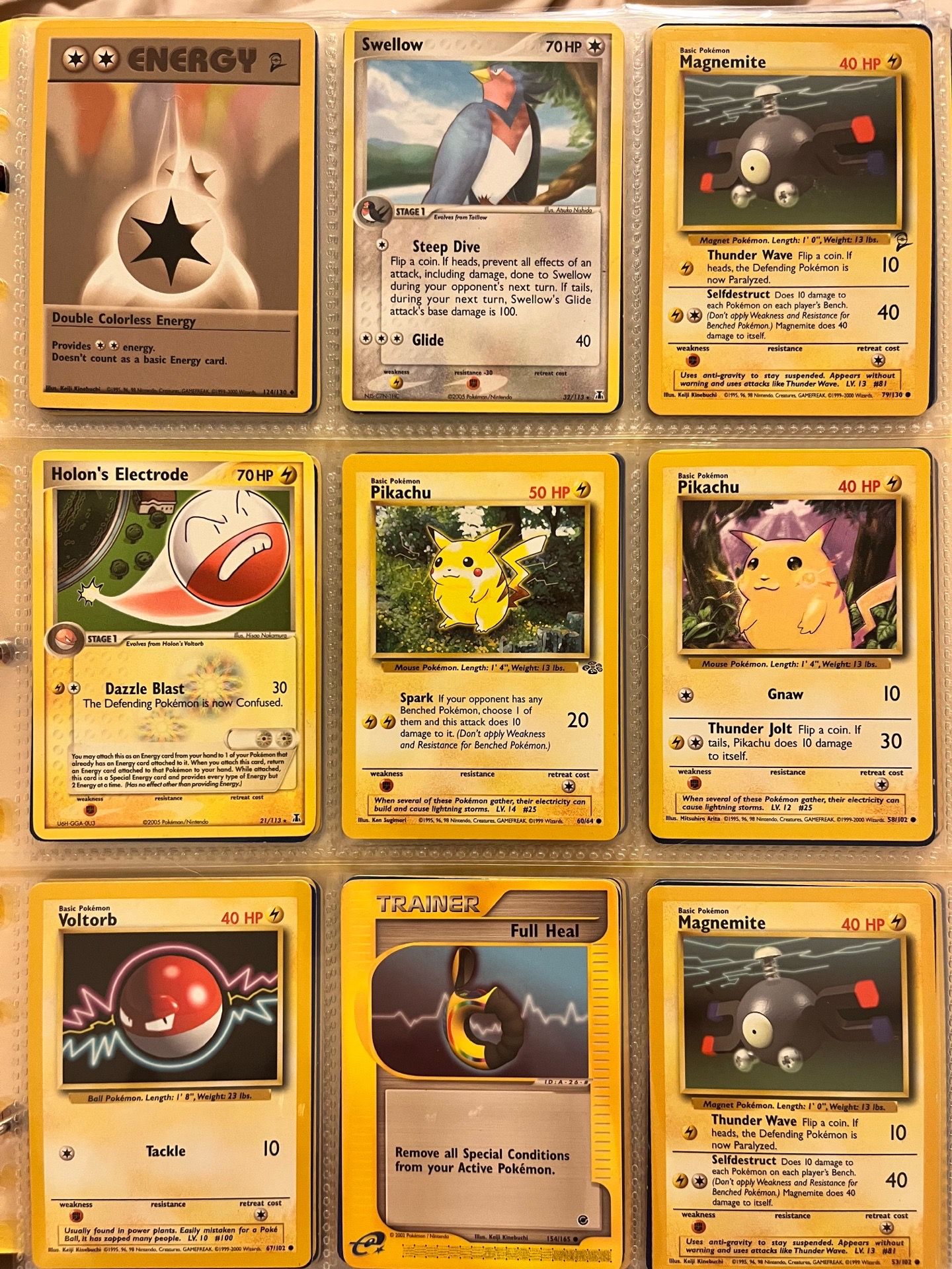 90 Vintage Pokémon Cards Near Mint (Bundle #33)