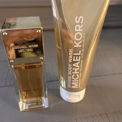 Michael Kors Sexy Amber Perfume And Lotion 