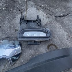 Front End Of Bumper Lower Headlight