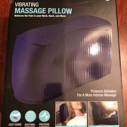  Vibrating massage pillow