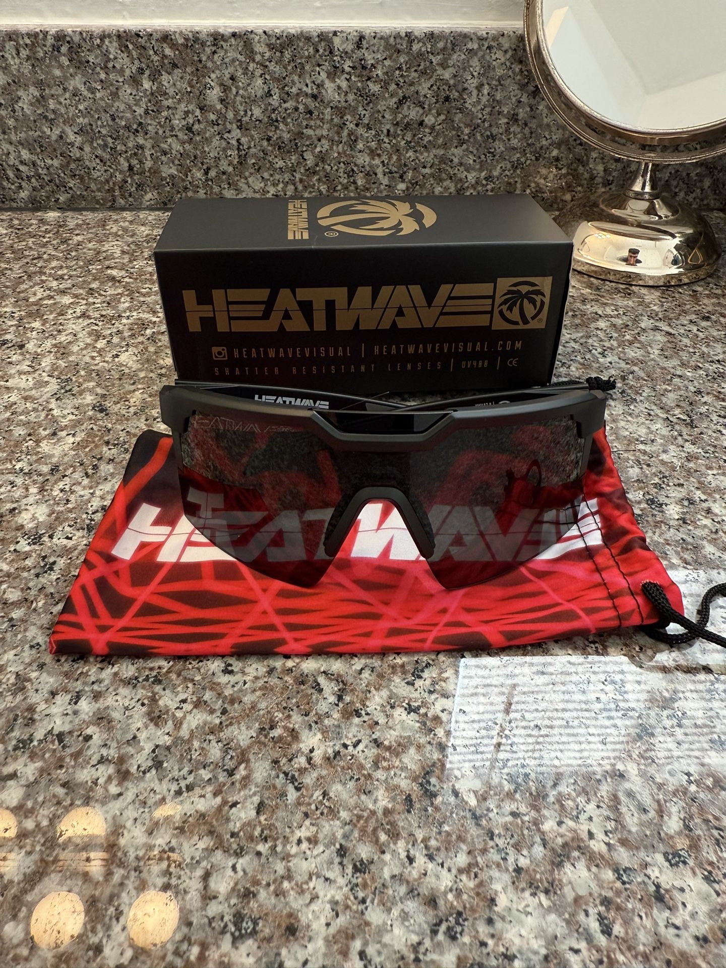 Heat Wave Visual Z87+ Sunglasses – Black Frame