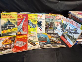 Antique “ popular mechanics “ magazines