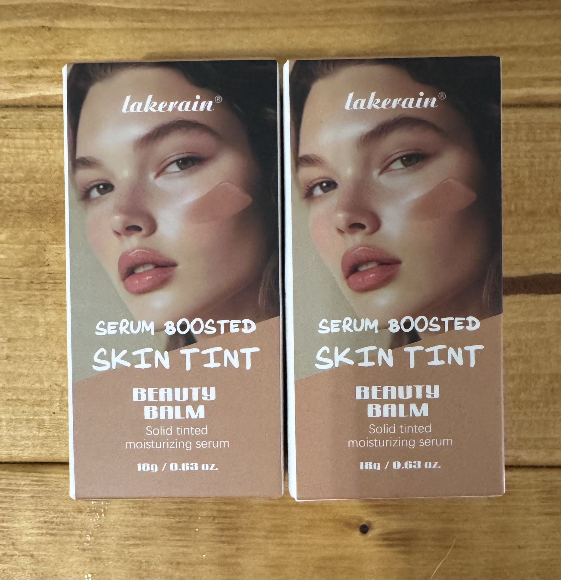 Lakerain Foundation, Skin Tint & Contour Stick, Serum-Boosted Beauty Balm #06