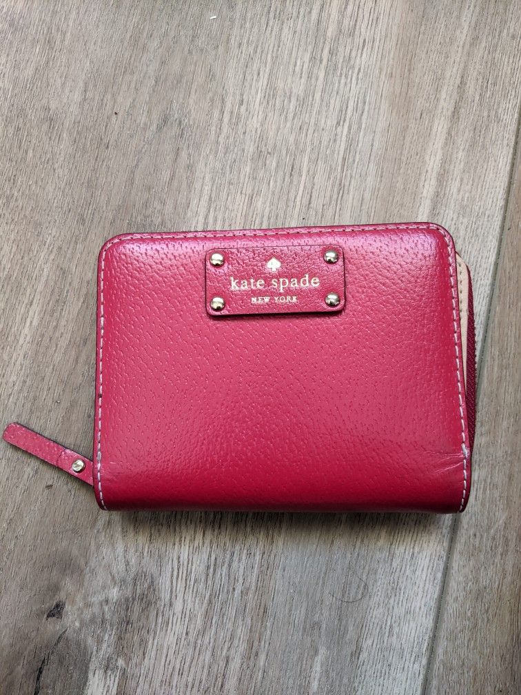 Kate Spade Red Wallet 