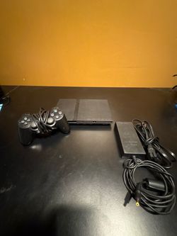 PlayStation 2 Slim with Power Cable and Controller