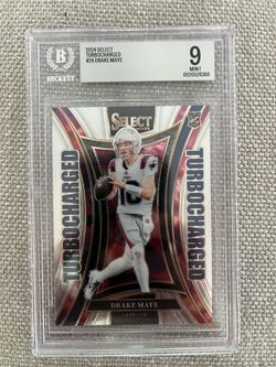 2024 Select Turbocharged Drake Maye RC BGS 9