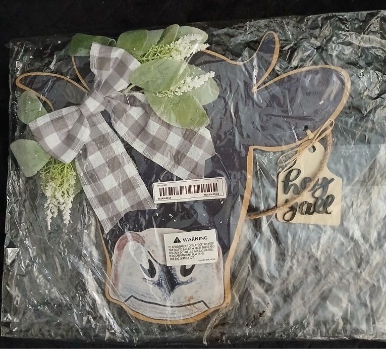 Hangable Cow Home Decor