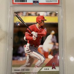 SHOHEI OHTANI RC PSA 10 2018 Topps Baseball Japanese /3982 MLB Rookie Gem Mint