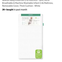 Newton Baby Essential Crib Mattress – Breathable, Washable Infant & Toddler Mattress with Firm Support, All-Stages, Infant to Toddler, GREENGUARD Gold